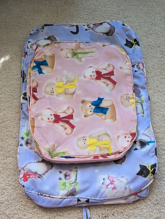 BAGGU Handbags - Baggu Large Packing Cube Set in Fancy Animals
